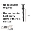 National Hardware N260-129 Bearclaw Hangers with Anchors Double Headed Screws