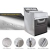 Washer/Dryer Cover,Zipper Design,Waterproof Dust-proof Moderately Sunscreen,(W29 D28 H40in) for Outdoor