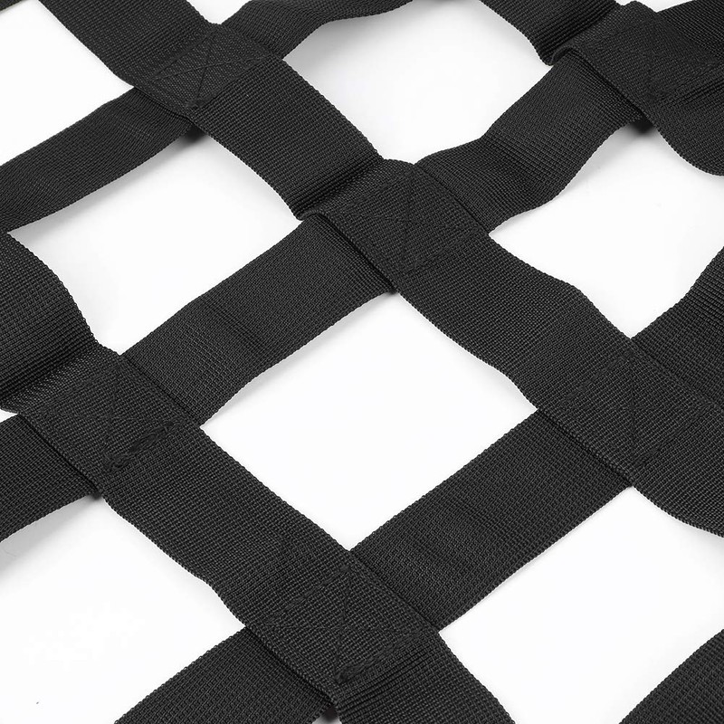 AMONIDA Car Trunk Mesh Bag, Car Roof Hammock, Rear Trunk,