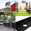4PCS Trailer Rack,Landscape Truck Trailer Rack,Heavy Duty 6-Tools Hand Rack