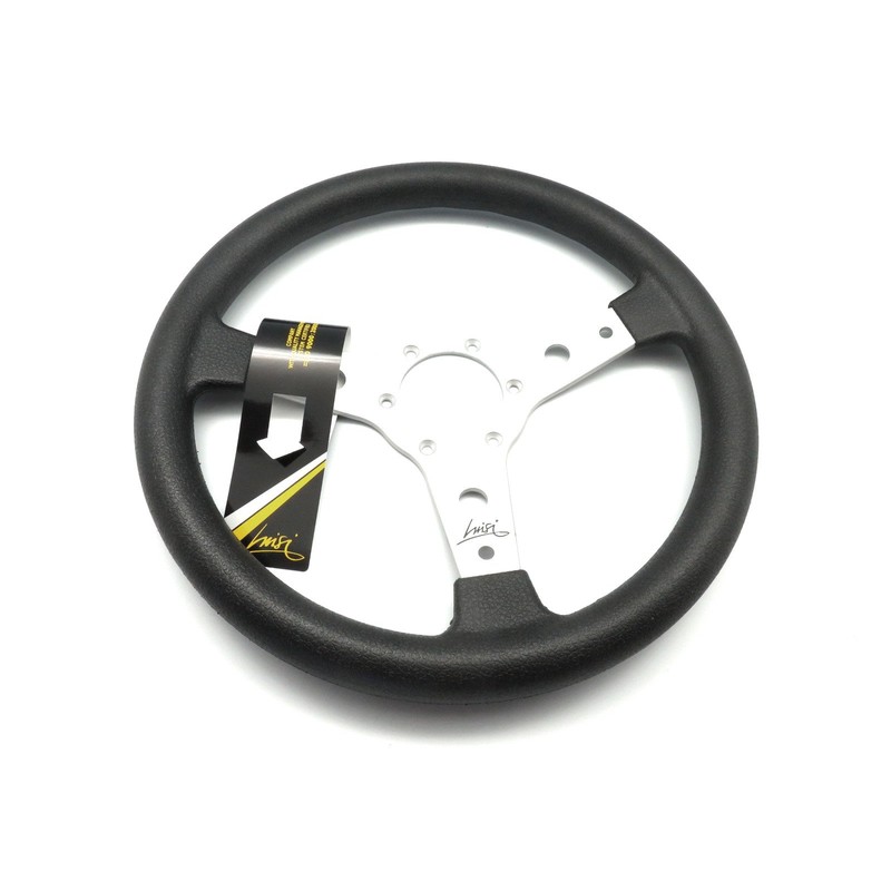 Luisi Italy Racing Vintage Steering Wheel Falcon S Silver Tanegum