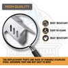 Set of Two Stainless Steel Replacement Heat Plates for Dyna-Glo