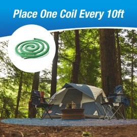 PIC Mosquito Repelling Coils, 10 Count Box, 2 Pack - Mosquito Repellent for Outdoor Spaces - 20 Coils Total (Packaging May Vary)