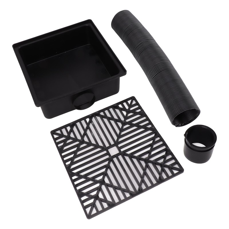 Bewinner Gutter Downpipe Extensions,Flexible,Universal Drain Downpipe Extension,Drainage Connection,No Digging,Flat Catch