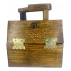 Lux-z Cajon De Madera Bolero Junior Para Limpiar Lustrar Calzado