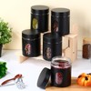 Patelai 6 Pack Kitchen Canisters Set 20 oz Airtight Stainless