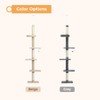 PETEPELA PETEPELA Cat Tower 5-Tier Floor to Ceiling Cat Tree