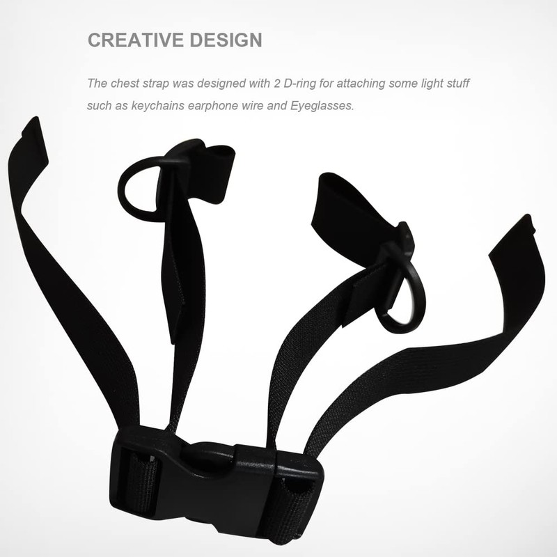 SYIDINZN Backpack Chest Strap, Heavy Duty Adjustable Hardness Backpack Sternum