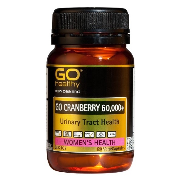 GO Healthy GO Cranberry 60,000+ Capsules 120