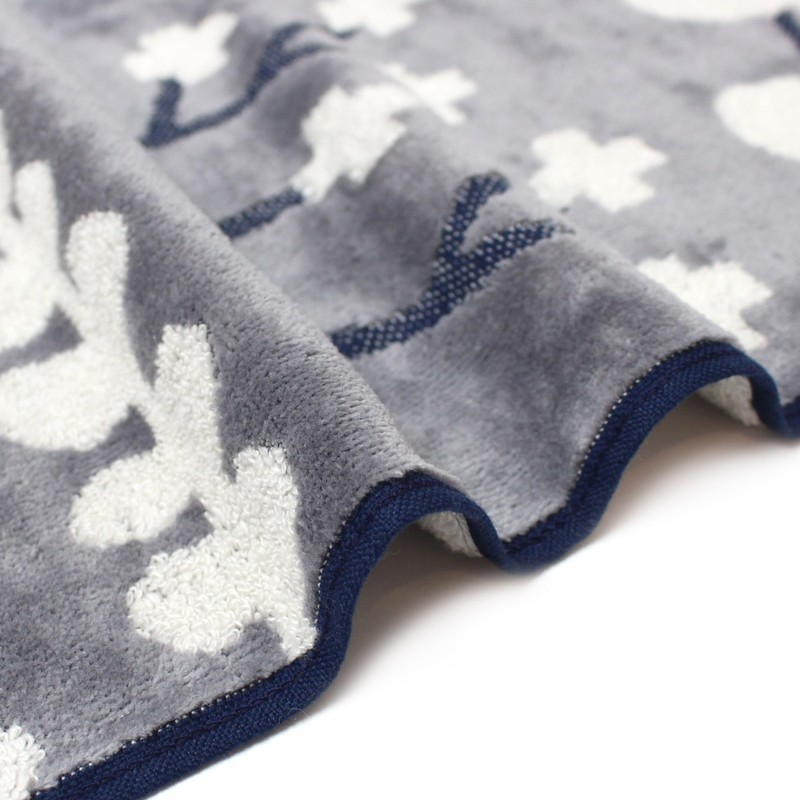 Imabari Towel Iori Niwa Bath Towel (Gray)