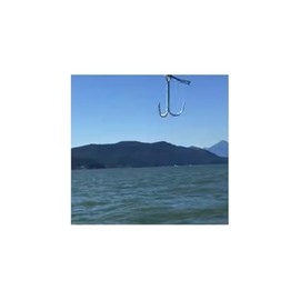 KUFA Galvanized Steel Grapple Hooks, 8" H x 5" W