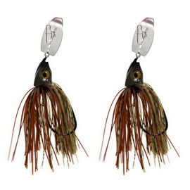 Reaction Tackle Bladed Swim Jigs 1/2 Dark Pump/Brown