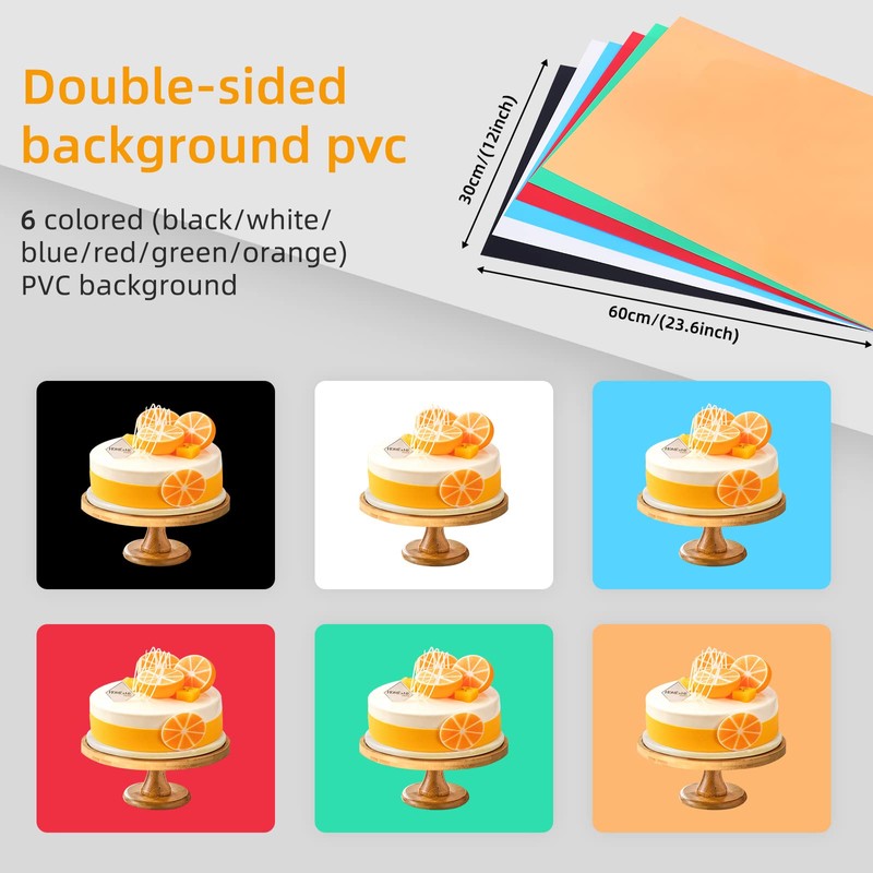 Lightdow 12"x12"x12" Photo Studio Light Box Photography with Desktop Tripod