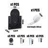 1 Set Dartboard Wall Mount, 1 Piece Tape Measure, Dartboard