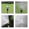 Feelers Brass Misting Spray Nozzle, 1/2" BSPF 3-Holes Atomizing Spray
