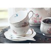 Jusalpha® Vintage Porcelain Flower Series Tea Sets, Tea Cup Saucer