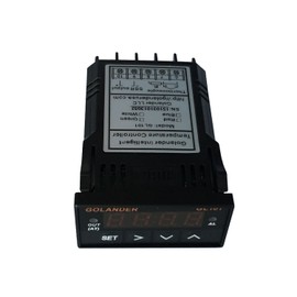 Universal 1/32 DIN PID Temperature Controller, Green