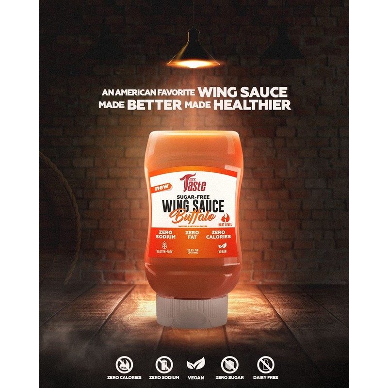 Mrs Taste Sugar Free Sauce, Zero Calories, Zero Sodium, Zero