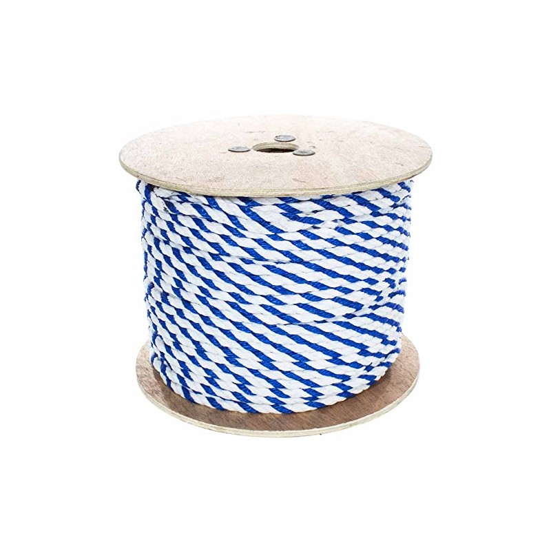 GOLBERG G Twisted Polypropylene Pool Rope - Blue and White