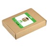sourcing map 100Pcs Threaded Inserts, M8-1.25x15 Zinc Alloy Hex Socket
