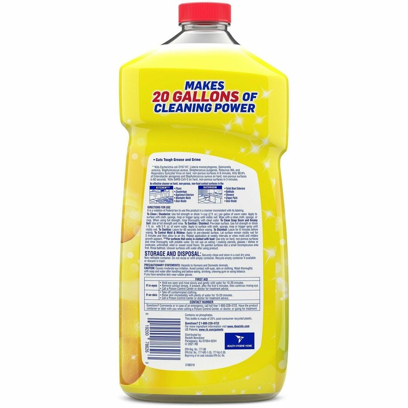 Lysol Clean/Fresh Lemon Cleaner