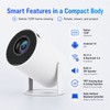 HY300 Pro+ Projector for Home Entertainment - 720P Android 14