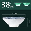 QINLANG 38 oz Japanese Ramen, Soup, Pho & Noodle Bowls