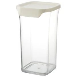 Squirrel Canister, Choose Your Color and Height Combination, Liberalista Canister, Tall, White