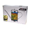 Avanti Lazio Decorative Oval Oil Can, 500 ml Capacity, Silver