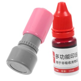 TEHAUX Stage Performance Makeup Stamper Red Accessories Handheld Makeup Stamp Decorative Pattern Stamper Face Small Stamp