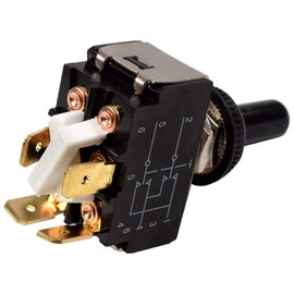 HQRP Toggle Switch Compatible with Husky Brute HT87452 HB3000 HB4500 Electric Trailer Tongue Jacks