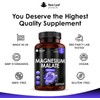 Magnesium Supplements 1000mg - Pure Magnesium Malate Capsules - Bones