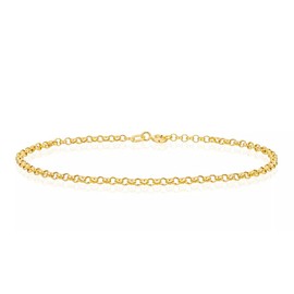 Old English Jewellers 9ct Yellow Gold 7.5 inch Belcher Bracelet - 2mm Width
