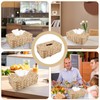 Rattan Tissue Box, Handwoven Tissue Boxes, Cosmetic Tissue Box, Rectangular