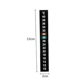 3 Pieces Aquarium Thermometers Temperature Meter Sticker Stick-on Thermometer Digital Temperature Aquarium Thermometer Used for Fish Tank and Aquarium