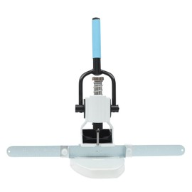 Paper Hole Punch for Home, Manual Single Hole Punching Machine for School Office with 3 Drill Needles(0.12” 0.16” 0.31”D) - Punches Up to 300 Sheets