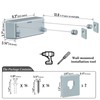 Danpoo Retractable Clothesline, 2x13.8ft 304 Stainless Steel Clothes Line for