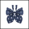 White Fang NC074 Women's Polka Dot Ribbon, Uniform, Students, Bowtie,