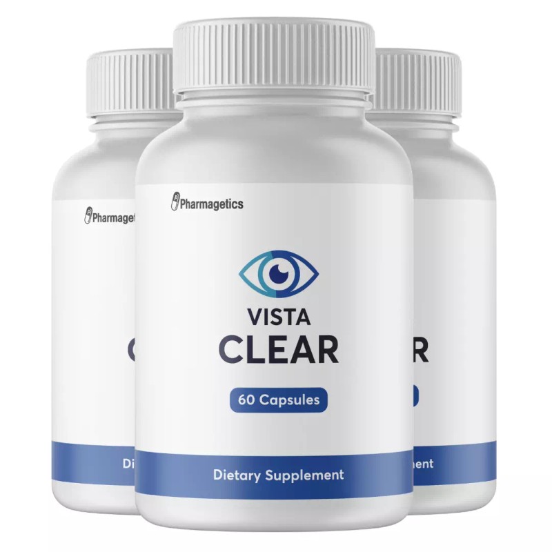 VistaClear eyes health - 3 Bottles - 180 Capsules Vista