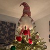 Gnome Christmas Tree Topper,Gnome Christmas Ornaments Santa Gnomes Plush Party