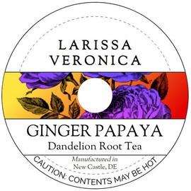 Ginger Papaya Dandelion Root Tea (Single Serve K-Cup Pods) (12 pods, ZIN: 576931)