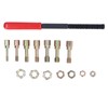 Thread Repair Kit, 15Pcs Universal Metric Thread Restorer Kit Heat