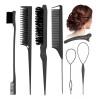 Universo en Linea Kit Cepillos Y Peines Peinado Cabello Pinza
