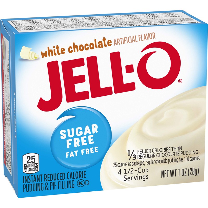 Jell-O Instant White Chocolate Sugar-Free Fat Free Pudding & Pie