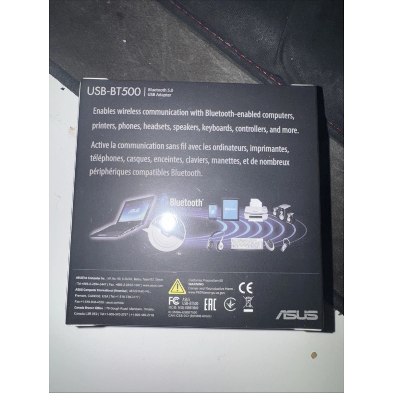 ASUS USB-BT500 Bluetooth 5.0 USB Wireless Adapter for Windows 10