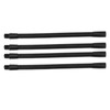 4 Pcs Gooseneck Lamp Hose Aluminium 10mm Caliber Flexible Table