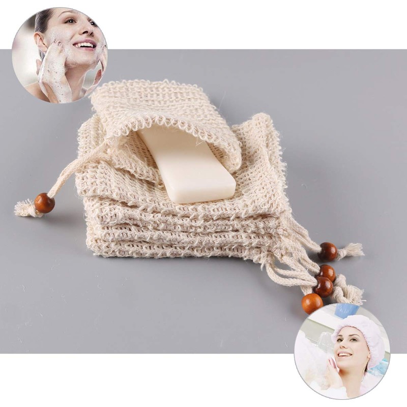 BetterJonny Soap Bags, Natural Fibre Soap Bags Organic Soap Bag