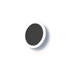 Prang Semi-Moist Watercolor Paint Refill, Oval Pan, Black, 12 Pans