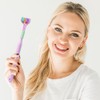 Pack of 2 3 4 Three Sided Toothbrushes Soft Bristle