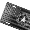 DillenCo Space Force Laser Engraved License Plate Tag on Embossed